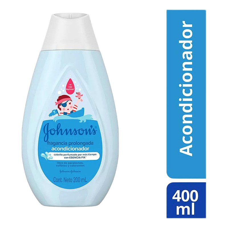 ACONDICIONADOR JOHNSON'S FRAGANCIA PROLONGADA Frasco x 200 ml 