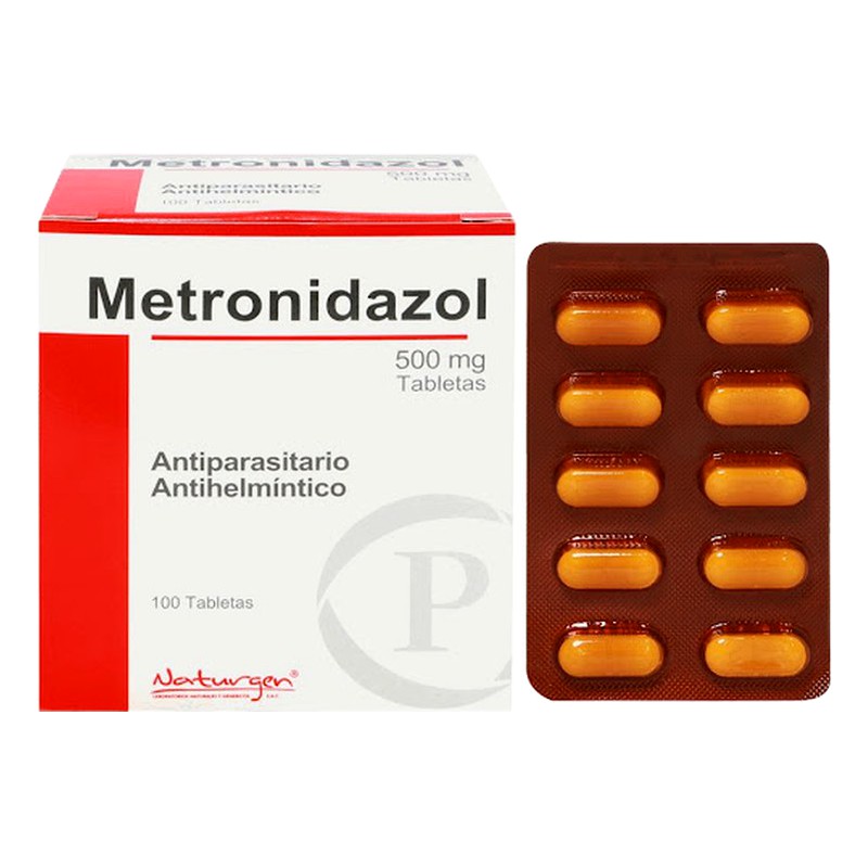 METRONIDAZOL 500MG X 100 TABLETAS LAB. PORTUGAL 