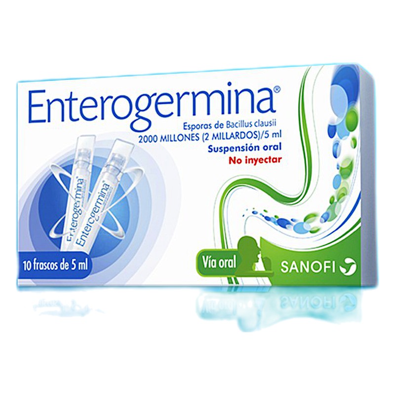 ENTEROGERMINA 2000 MILLONES SUSP. ORAL x 10fcos x 5ml Lab. SANOFI
