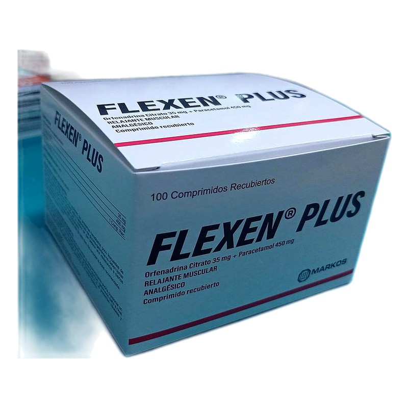 FLEXEN PLUS x 100 Comprimidos Recub. Lab. MARKOS