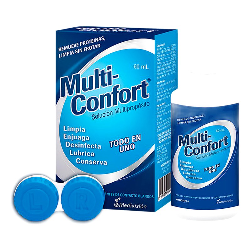 MULTI CONFORT Solución x 60 ml Lab. MEDIFARMA