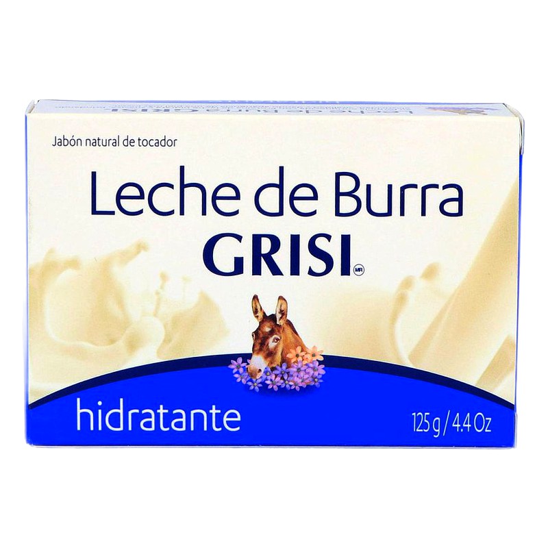 JABON GRISI LECHE DE BURRA Barra x 125 g