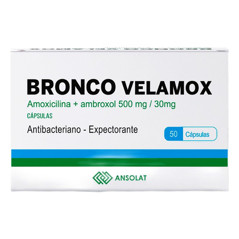 BRONCO VELAMOX NF X 50 CAPSULAS
