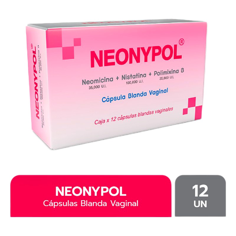 NEONYPOL x 12 Capsulas Blandas Lab. DROGUERIA PERU