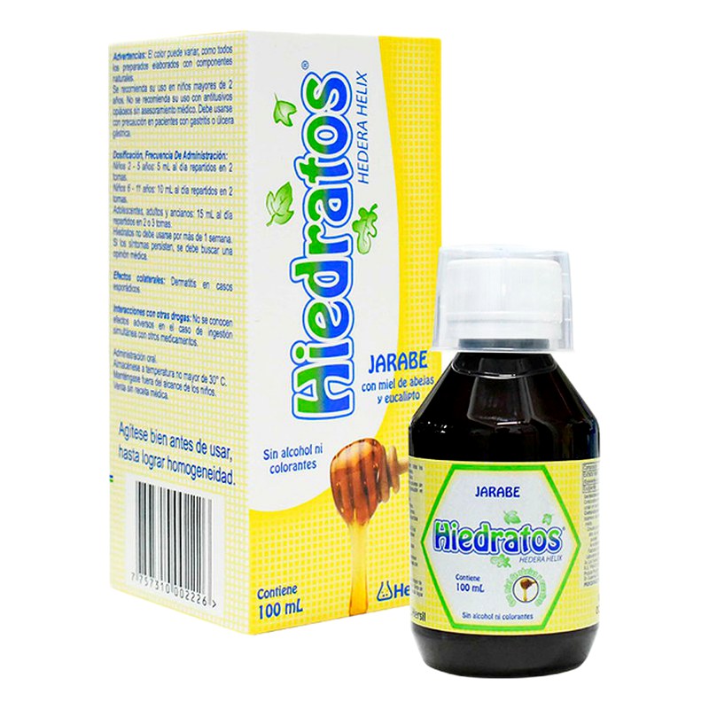 HIEDRATOS (Hiedera Helix) Jarabe x 100 ml Lab. HERSIL