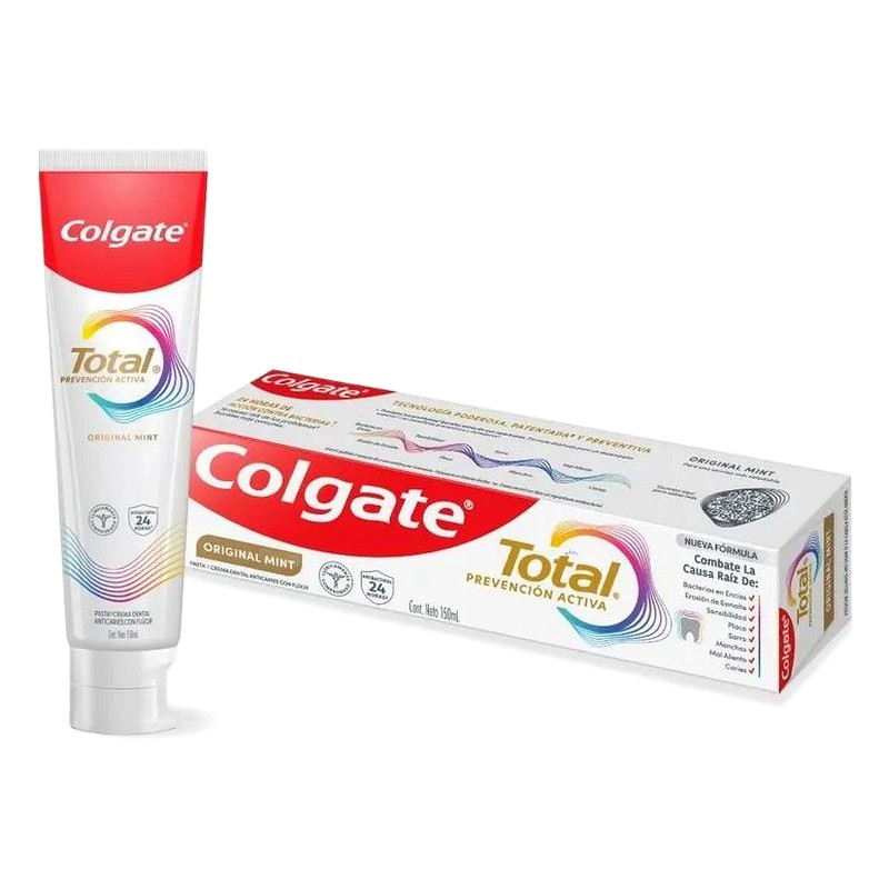 PASTA DENTAL COLGATE TOTAL ORIGINAL MINT x 75 ml