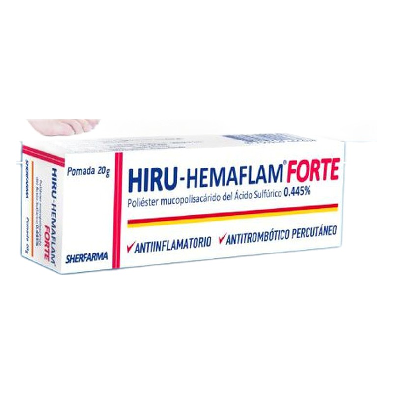 HIRU-HEMAFLAM FORTE 0.445% Crema x 20 g Lab. SHERFARMA
