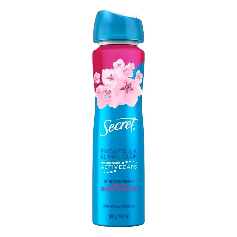 DESODORANTE SECRET CHERRY BLOSSOM MUJER Spray x 150 ml