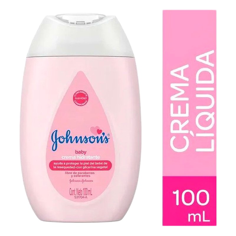 CREMA HIDRATANTE JOHNSON'S BABY x 100 ml