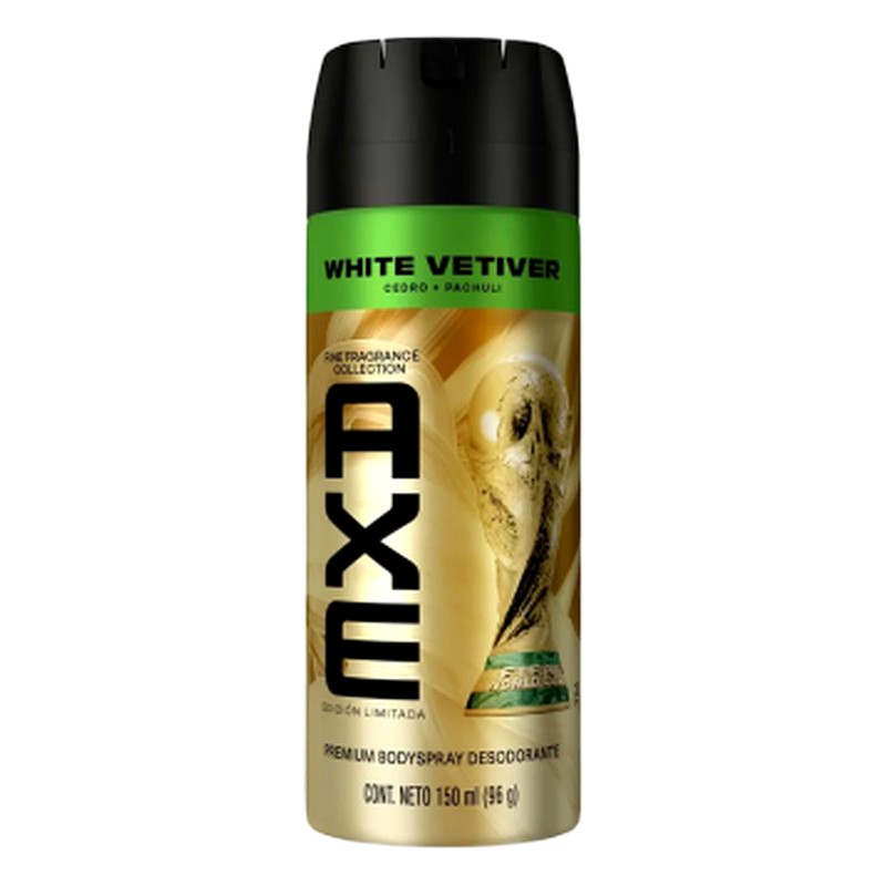 DESODORANTE AXE PREMIUN WHITE VETIVER HOMBRE Spray x 150 ml 