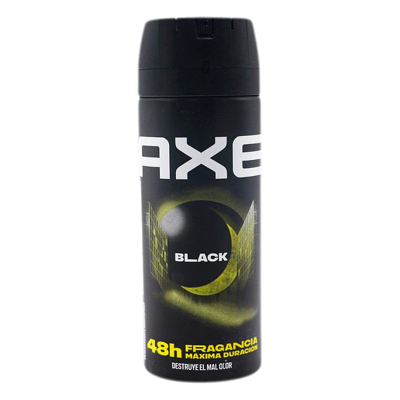 DESODORANTE AXE BLACK HOMBRE Spray x 150 ml