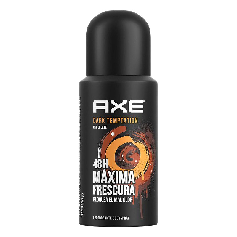 DESODORANTE AXE DARK TENTATION HOMBRE Spray x 90 ml