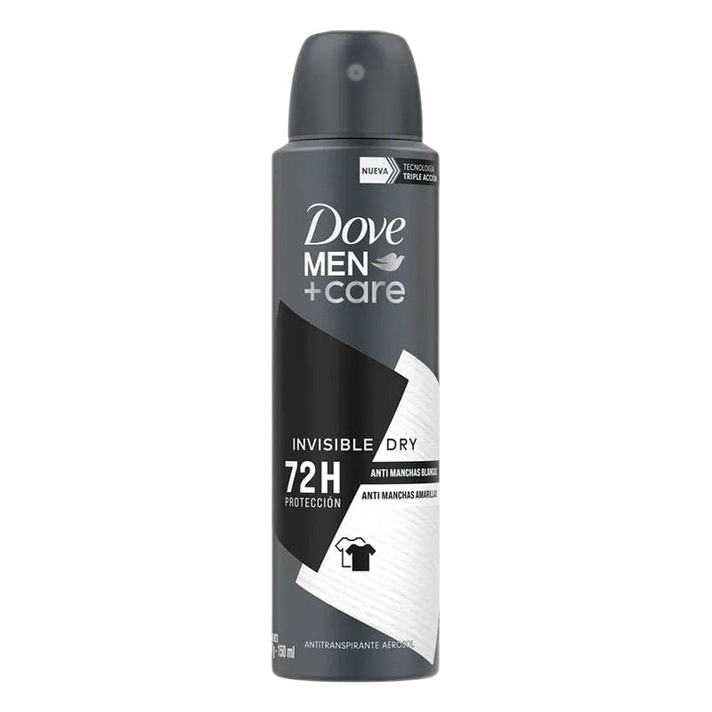 DESODORANTE DOVE INVISIBLE DRY HOMBRE Spray x 150 ml