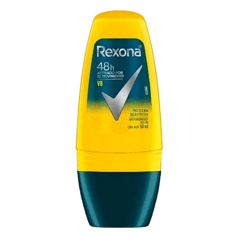 DESODORANTE REXONA V8 HOMBRE Roll on x 50 ml