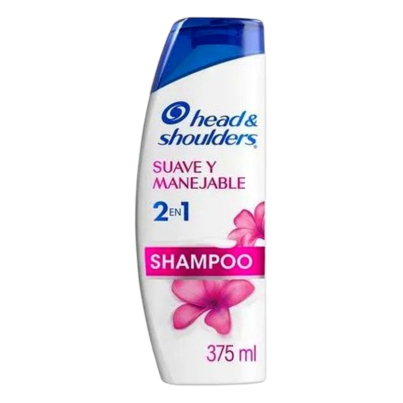 SHAMPOO HEAD &amp; SHOULDER SUAVE Y MANEJABLE 2 EN 1 Frasco x 375 ml PROCTER &amp; GAMBLE PERU S.R.L. (PROC)
