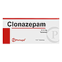 CLONAZEPAM 0.5mg x 100 Tabletas Lab. PORTUGAL
